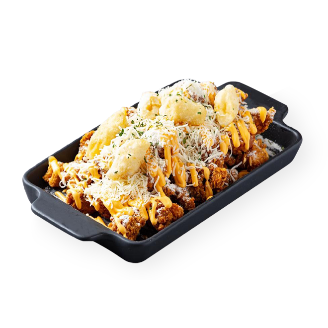 눈꽃치즈 닭강정